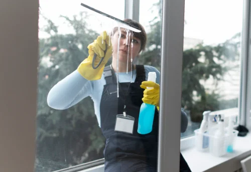 Nettoyage de vitres intérieures et extérieures à Blanzy